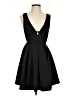 Alythea Solid Black Cocktail Dress Size S - photo 1