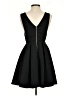 Alythea Solid Black Cocktail Dress Size S - photo 2