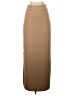 Shein Solid Tan Formal Skirt Size 4 - photo 1