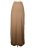 Shein Solid Tan Formal Skirt Size 4 - photo 2