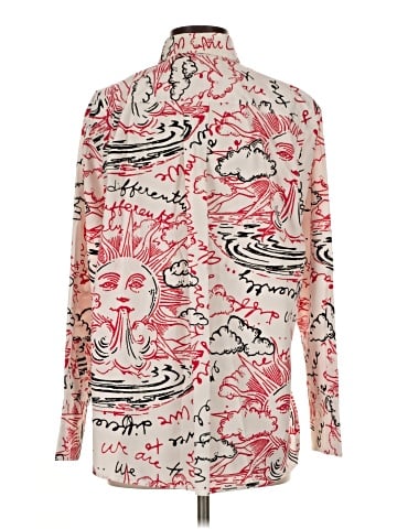 Unbranded Long Sleeve Button-Down Shirt (view 2)