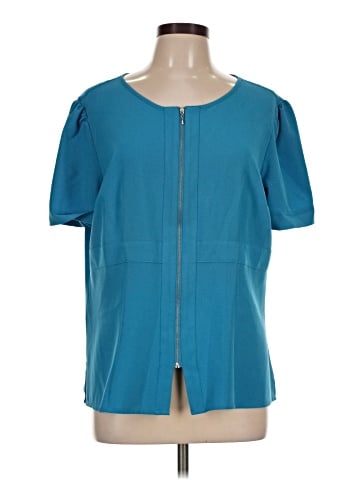 Kathy Che Short Sleeve Blouse (view 1)