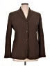 Rena Rowan 100% Wool Brown Wool Blazer Size 16 - photo 1