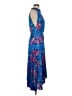 A.L.C. 100% Polyester Blue Cocktail Dress Size 8 - photo 4