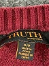 TRUTH BY REPUBLIC Solid Burgundy Pullover Sweater Size S - photo 7