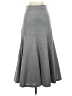 Shein Solid Gray Formal Skirt Size 2 - photo 1