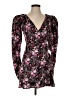 Forever 21 100% Polyester Floral Black Cocktail Dress Size S - photo 1
