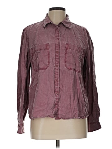 Express Long Sleeve Button-Down Shirt (view 1)