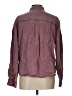 Express 100% Lyocell Burgundy Long Sleeve Button-Down Shirt Size L - photo 2