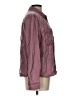 Express 100% Lyocell Burgundy Long Sleeve Button-Down Shirt Size L - photo 4