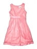 Rare Editions 100% Polyester Hearts Pink Dress Size 8 - photo 1