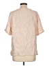 Vince. Tan Short Sleeve Blouse Size L - photo 2