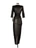 Xscape Metallic Silver Gold Cocktail Dress Size 4 (petite) - photo 2