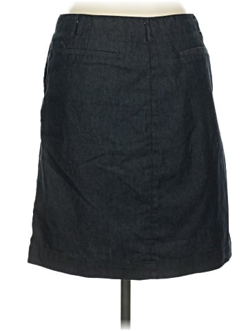 Kenneth Cole New York Denim Skirt (view 2)