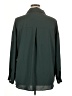 Unbranded 100% Polyester Solid Green Long Sleeve Blouse Size XL - photo 2