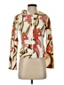 Nilla Shields 100% Polyester Print Ivory Jacket Size S - photo 1