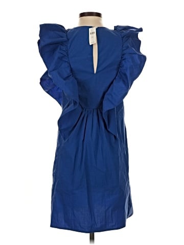 Blue Tassel Cocktail Dress (view 2)