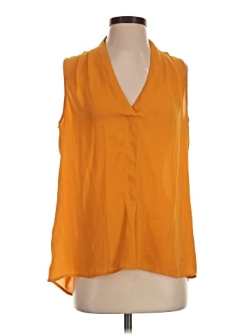 Rose + Olive Sleeveless Blouse (view 1)