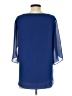 Neineiwu Blue 3/4 Sleeve Blouse Size S - photo 2