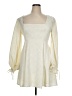 Lulus 100% Polyester Floral Ivory Casual Dress Size XL - photo 1