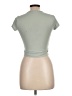 Forever 21 Green Short Sleeve Top Size L - photo 2