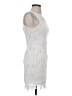 Astr 100% Polyester White Cocktail Dress Size S - photo 4