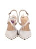 Unisa Silver White Heels Size 6 1/2 - photo 2
