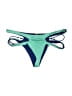 Beach Bunny Color Block Green Swimsuit Bottoms Size M (estimated) - photo 1