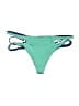 Beach Bunny Color Block Green Swimsuit Bottoms Size M (estimated) - photo 2