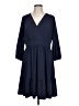 Torrid Solid Blue Casual Dress Size Lg Plus (0) - photo 1