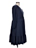 Torrid Solid Blue Casual Dress Size Lg Plus (0) - photo 4