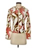 Nilla Shields 100% Polyester Print Ivory Jacket Size S - photo 1