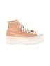 Converse Tan Sneakers Size 7 1/2 - photo 1
