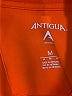 Antigua 100% Polyester Orange Short Sleeve Top Size M - photo 7