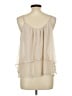 Xhilaration 100% Polyester Tan Tank Top Size L - photo 2
