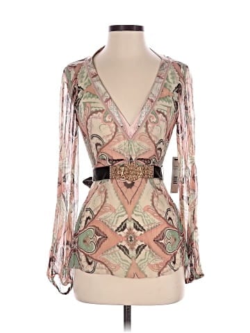 Elie Tahari 3/4 Sleeve Silk Top (view 1)