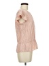 DR2 Pink Short Sleeve Blouse Size M - photo 4