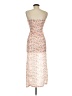 Shein 100% Polyester Floral Ivory Cocktail Dress Size 6 - photo 2