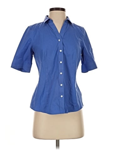 Talbots Short Sleeve Blouse (view 1)