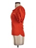 Pilcro Orange Short Sleeve Blouse Size XS - photo 5