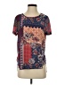 Spense Red Short Sleeve Top Size S - photo 1
