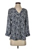 Fortune + Ivy 100% Polyester Blue 3/4 Sleeve Blouse Size S - photo 1