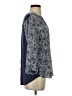 Fortune + Ivy 100% Polyester Blue 3/4 Sleeve Blouse Size S - photo 4