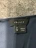 Theory 100% Silk Stripes Blue Black Sleeveless Silk Top Size P (petite) - photo 7