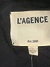L'Agence 100% Polyester Metallic Silver Jacket Size XL (4) - photo 6