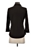 J. McLaughlin Black 3/4 Sleeve Blouse Size XS - photo 2
