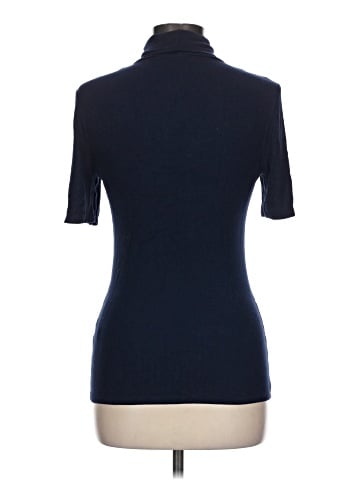 Three Dots Short Sleeve Turtleneck (view 2)