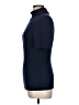 Three Dots Blue Short Sleeve Turtleneck Size L - photo 5