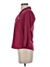 J. McLaughlin Burgundy 3/4 Sleeve Blouse Size XS - photo 5