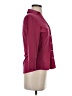 J. McLaughlin Burgundy 3/4 Sleeve Blouse Size XS - photo 4